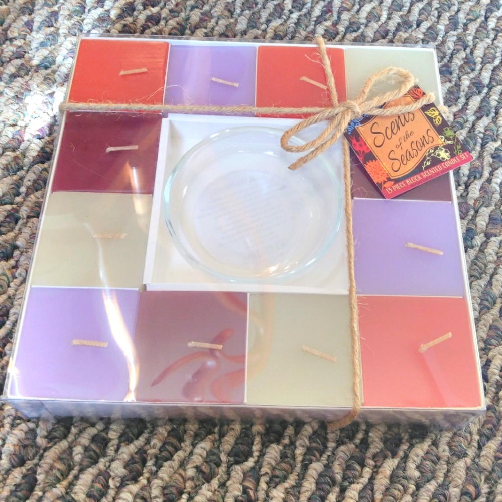 Block candle set - Picture 2 of 3